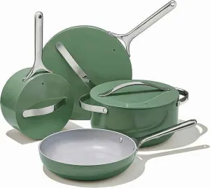 مجموعة أواني طهي حديثة غير لاصقة ، . Modern Non-Stick Cookware Set,