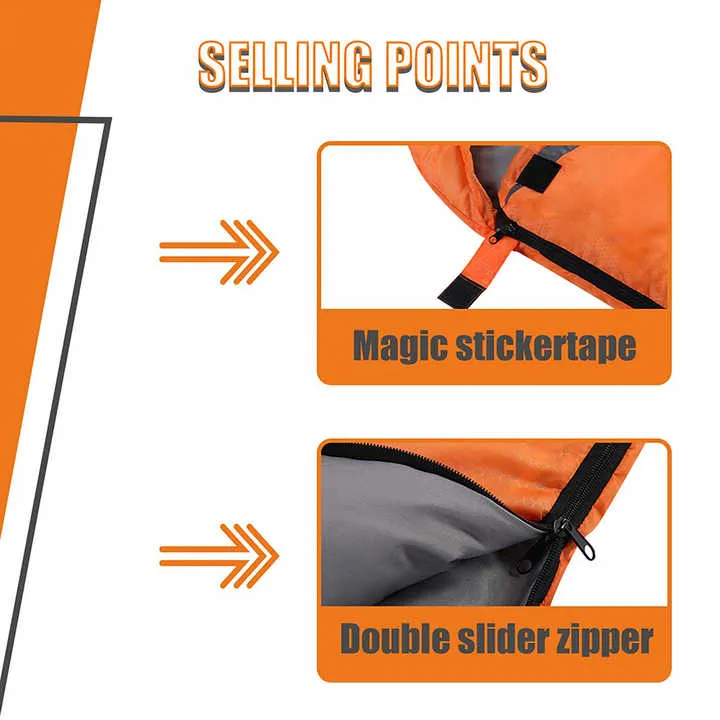 كيس نوم دافئ مقاوم للماء مخصص مع غطاء -Sleeping Bag Custom Warm Waterproof Sleeping Bag With Cover