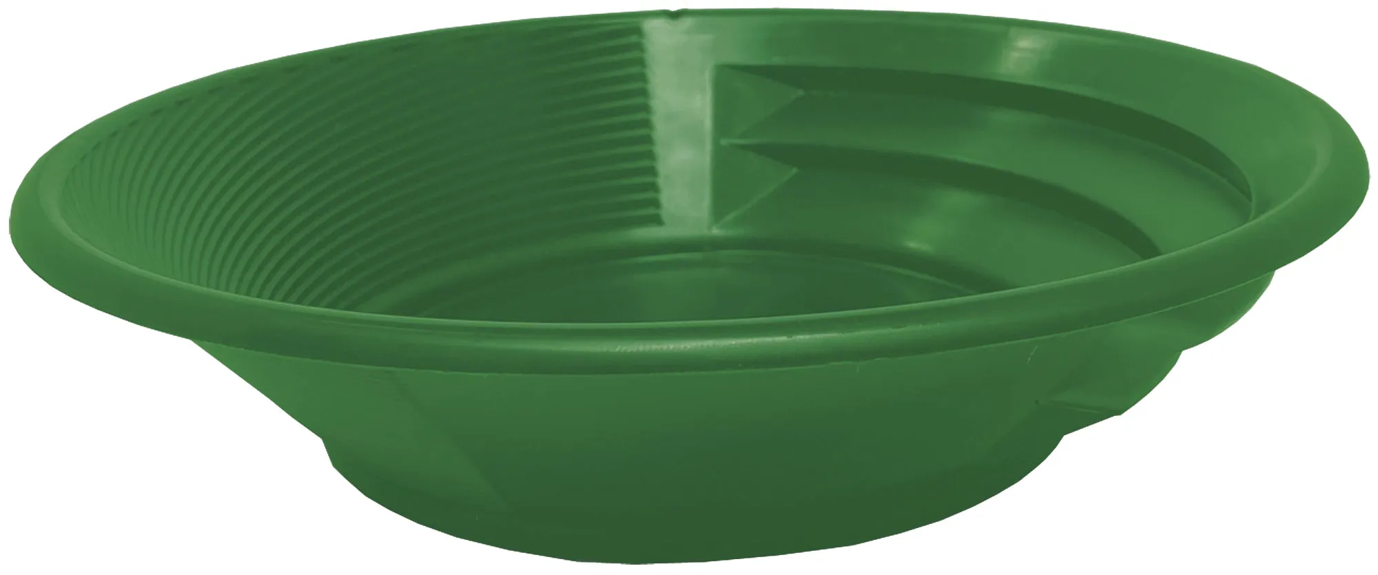 2-Pack Gold Panning Starter Kit  Featuring Compact 9-Inch Green Vanishing Riffle Gold Pans and a 4-ounce Snifter Bottle for Prospecting Adventures