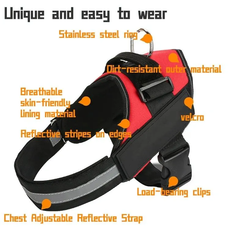 Anti Sprint Dog Chest Strap & Traction Rope Size L 23 30Kg