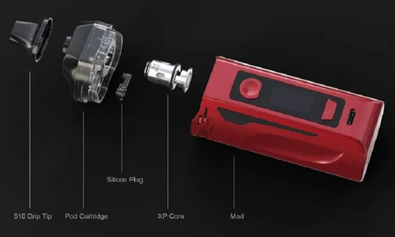 Artery Nugget GT Pod Vape Kit - 2 FREE 18650 Batteries
