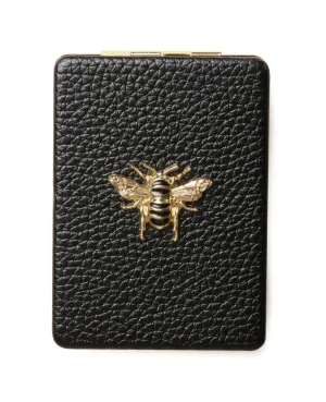 Black Oblong Compact Mirror
