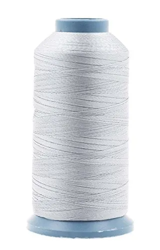 Bonded Nylon Thread for Sewing Leather, Upholstery, Jeans and Weaving Hair; Heavy-Duty; 1500 Yards Size 69 T70
