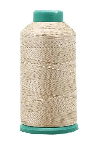 Bonded Nylon Thread for Sewing Leather, Upholstery, Jeans and Weaving Hair; Heavy-Duty; 1500 Yards Size 69 T70