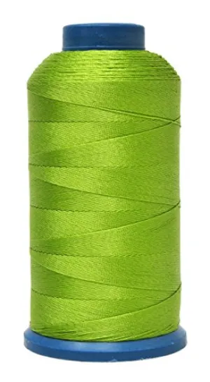 Bonded Nylon Thread for Sewing Leather, Upholstery, Jeans and Weaving Hair; Heavy-Duty; 1500 Yards Size 69 T70