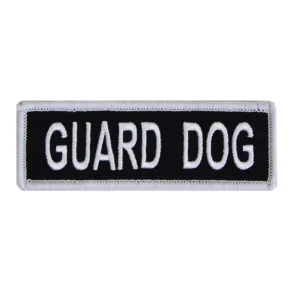 Boss Dog Tactical Harness Patch Guard Dog, 6ea/Small