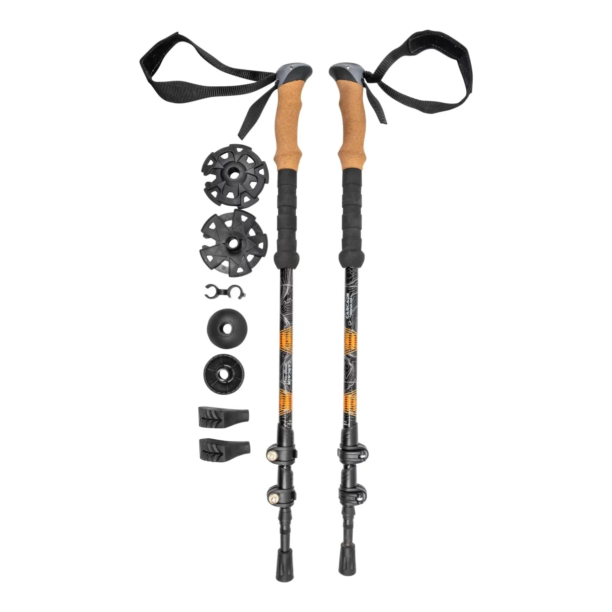Cascade Mountain Tech Quick Lock Trekking Poles