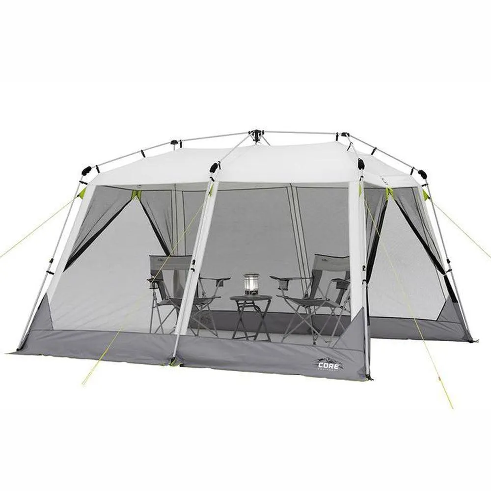 CORE EQUIPMENT 12x10 Instant Screen House - Silver/Green