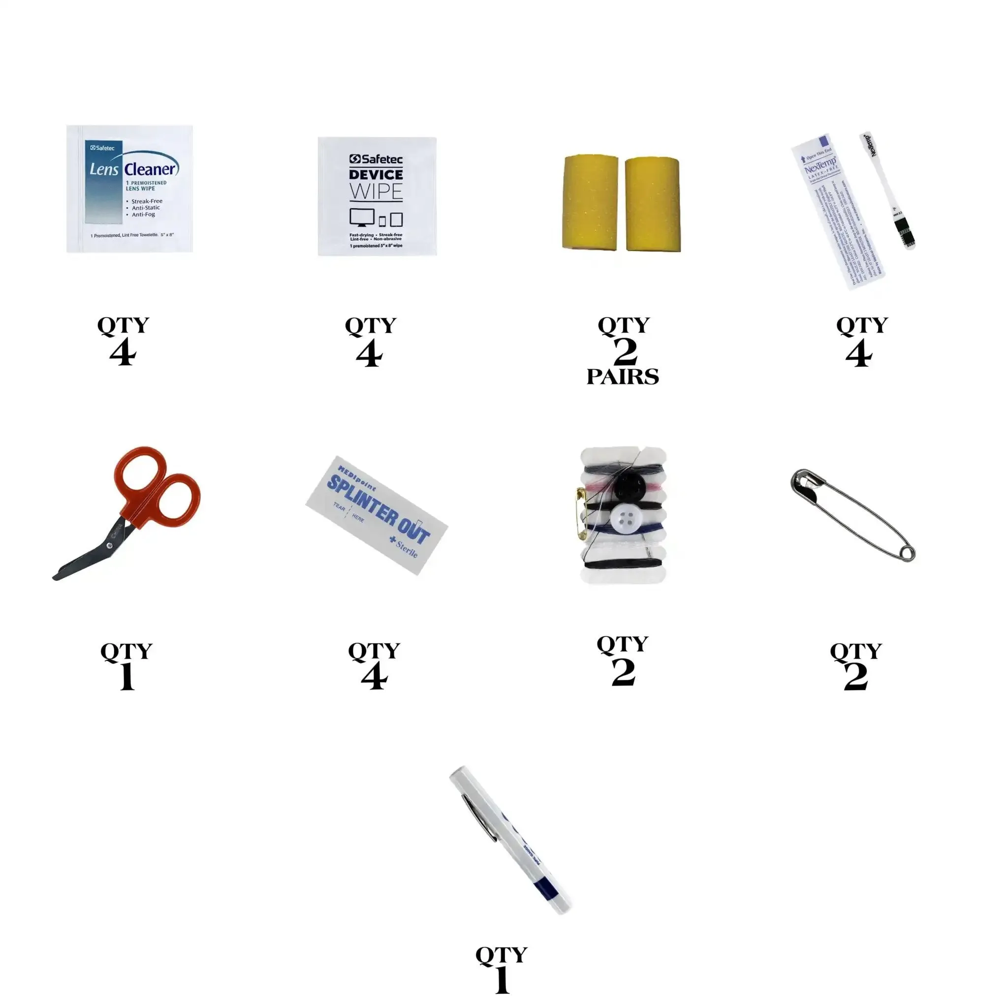 Cruise Essentials On-The-Go Refills for First Aid Kits  | Choose your preference from the drop down menu