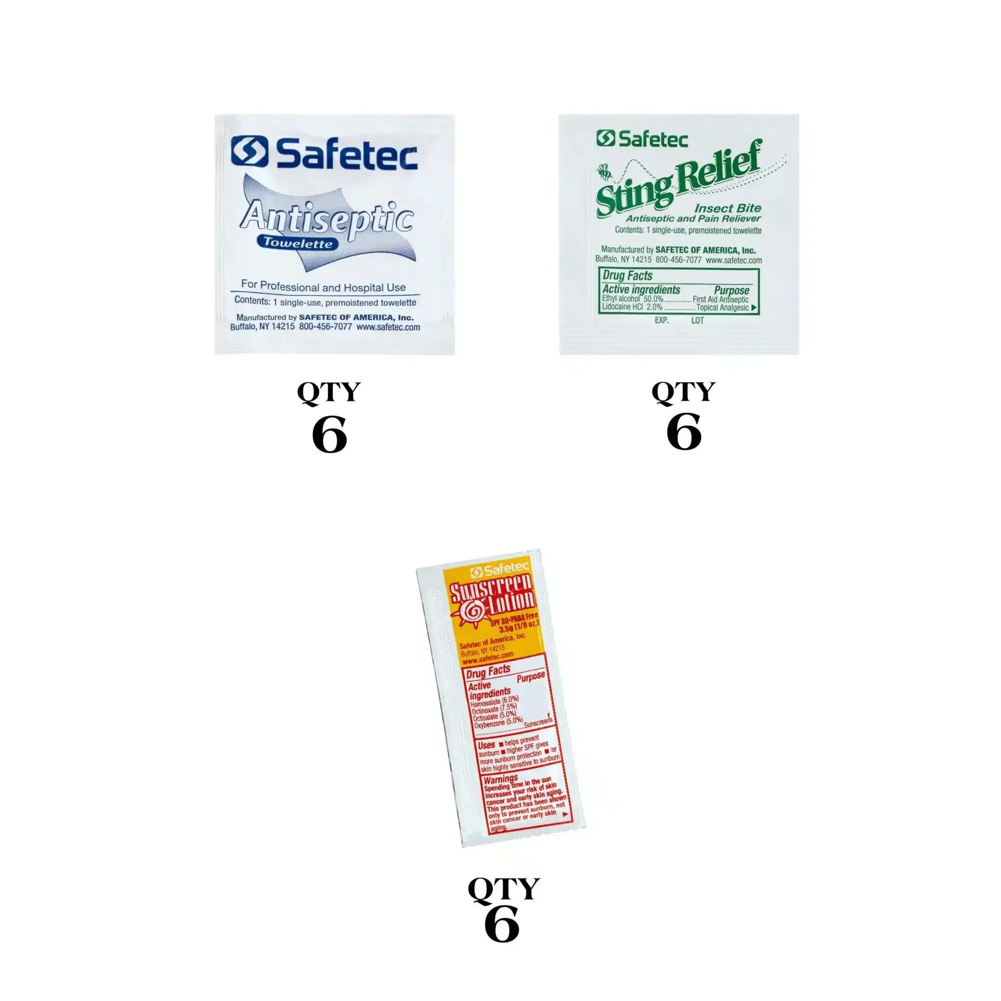 Cruise Essentials On-The-Go Refills for First Aid Kits  | Choose your preference from the drop down menu
