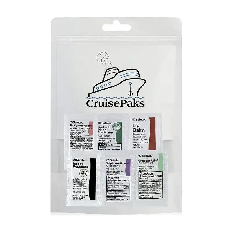Cruise Essentials On-The-Go Refills for First Aid Kits  | Choose your preference from the drop down menu