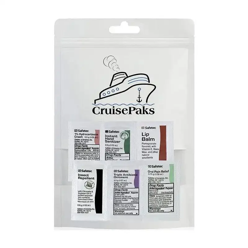 Cruise Essentials On-The-Go Refills for First Aid Kits  | Choose your preference from the drop down menu