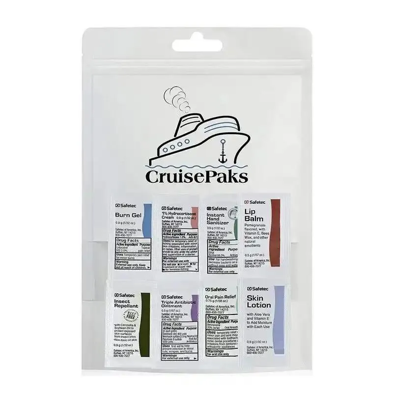 Cruise Essentials On-The-Go Refills for First Aid Kits  | Choose your preference from the drop down menu