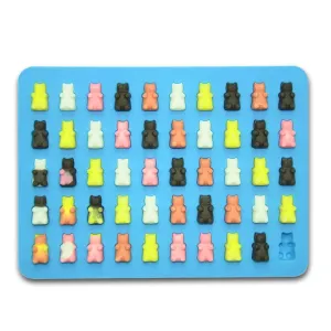 Cute Bear Shaped Non-Stick Silicone Candy Molds