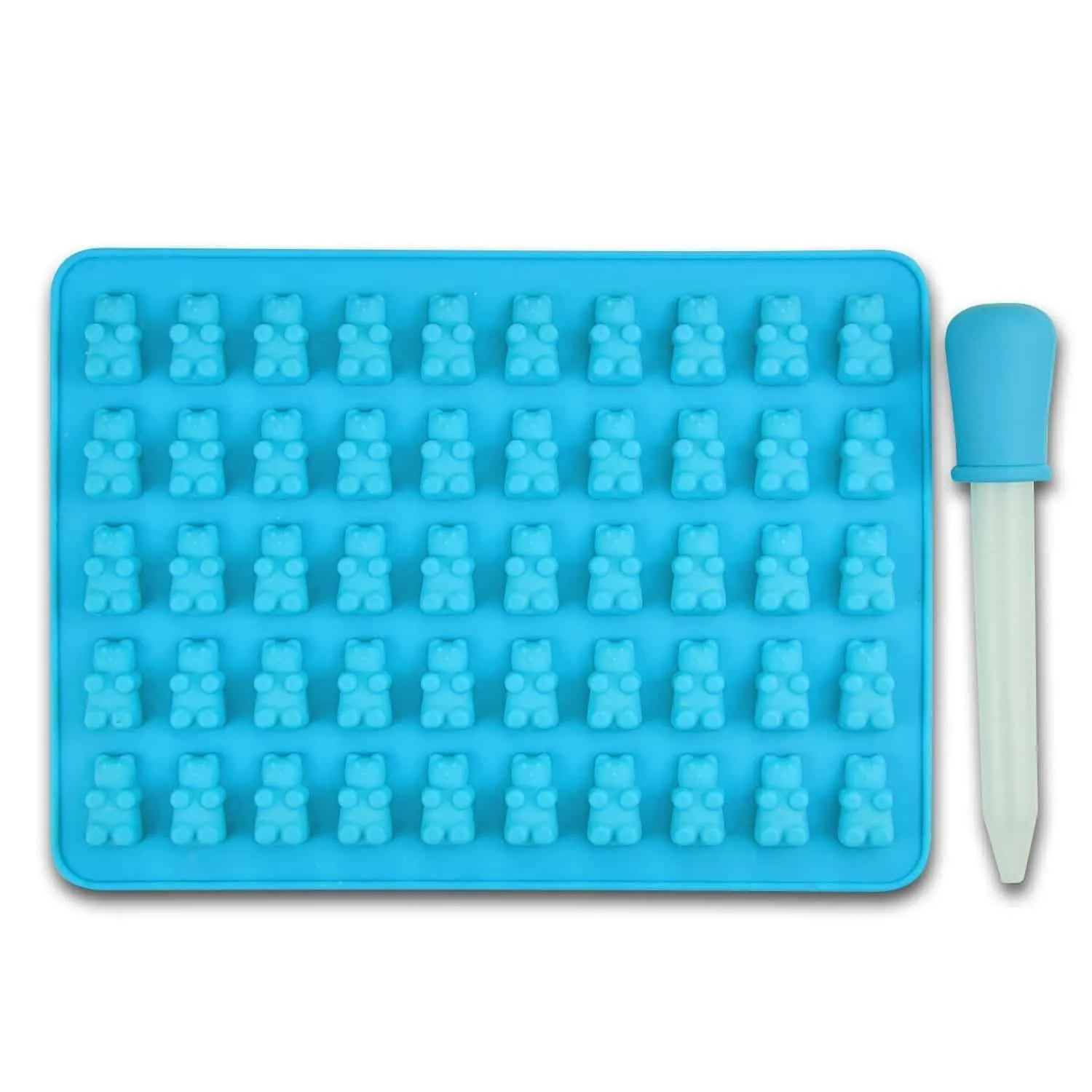 Cute Bear Shaped Non-Stick Silicone Candy Molds