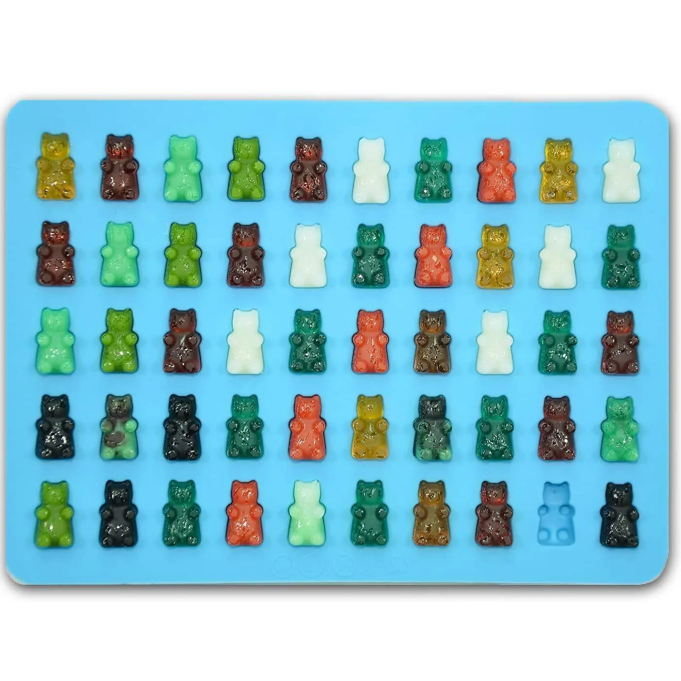 Cute Bear Shaped Non-Stick Silicone Candy Molds
