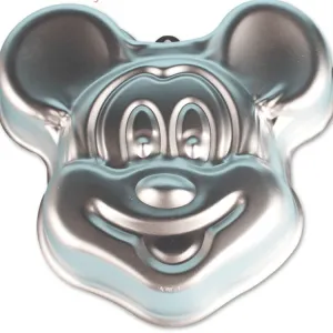 Cute Mickey Mouse Shaped Non-Stick Eco-Friendly Aluminum Baking Mold