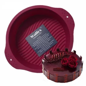 Dust-Resistant Non-Stick Silicone Cake Mold for Baking