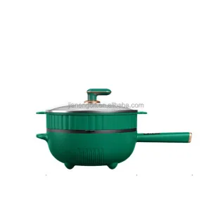 Electric Wok with Non-Stick Aluminum-مقلاة ووك كهربائية