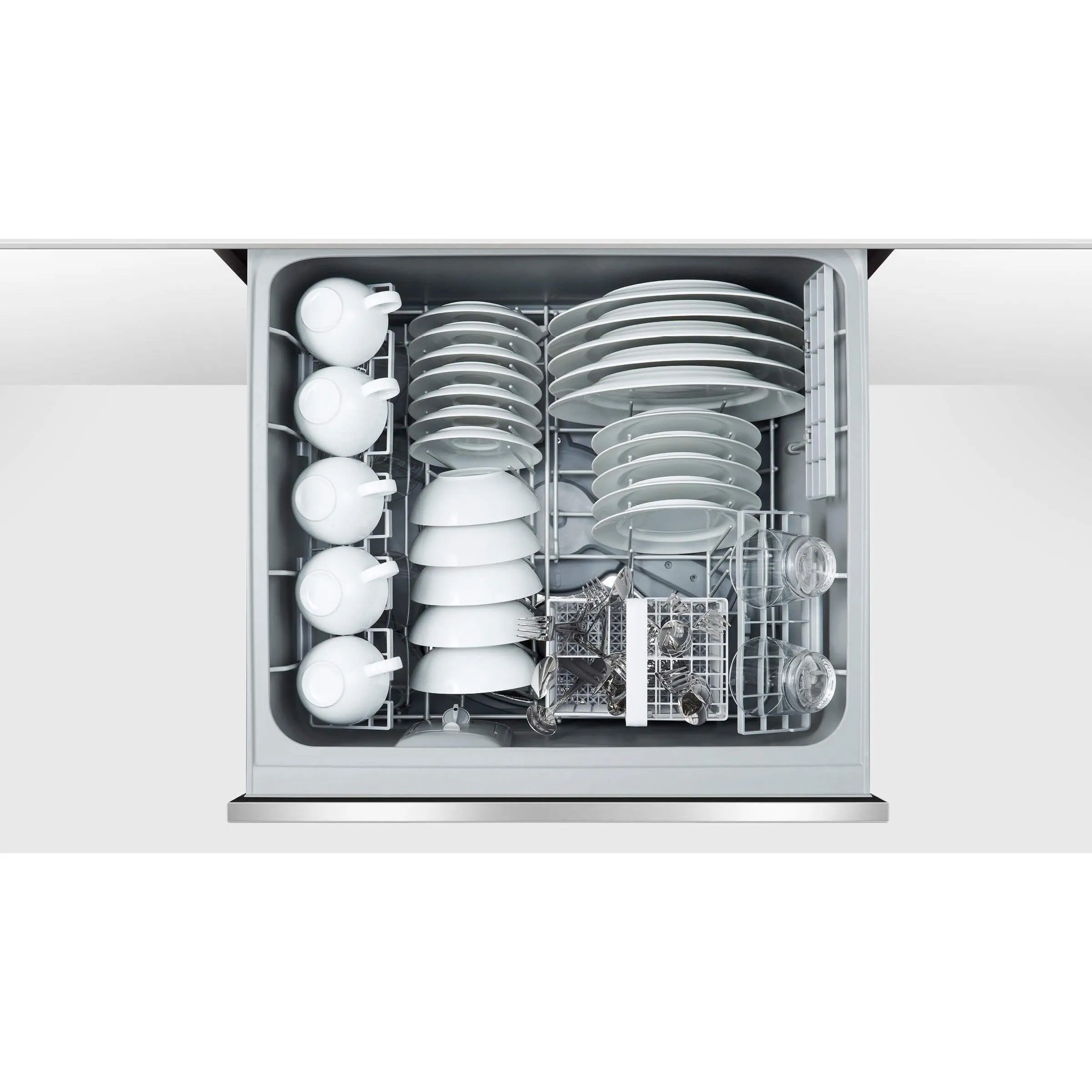 Fisher & Paykel 60cm Double Drawer Dishwasher - Stainless Steel (Non-Integrated) | DD60DCHX9