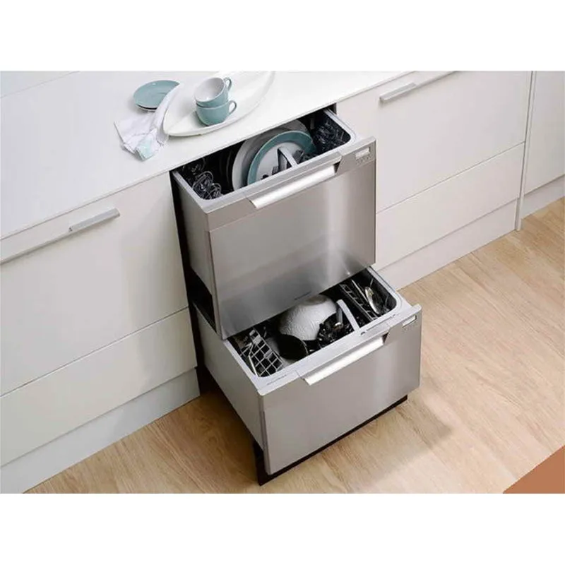 Fisher & Paykel 60cm Double Drawer Dishwasher - Stainless Steel (Non-Integrated) | DD60DCHX9
