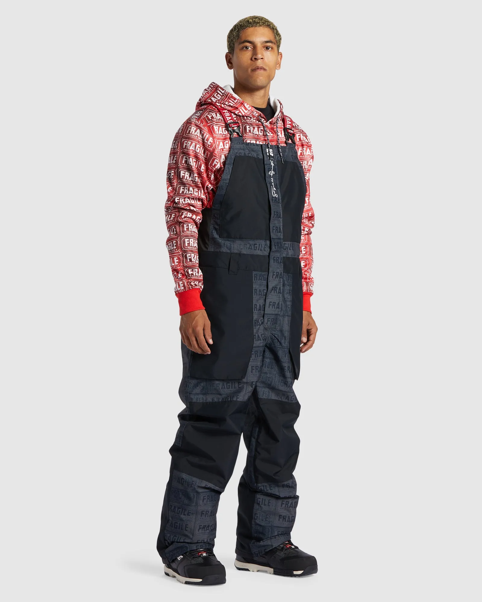 Mens Andy Warhol Shadow Snow Bib Snow Pants