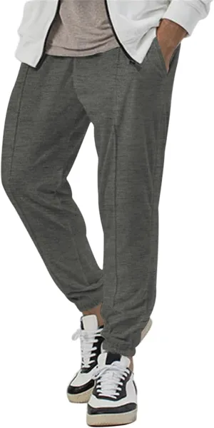 Men's Outdoor Pants Elastic Waist Water-Resistant Quick-Dry for Hiking Golf High Waisted Modal Joggers for Running