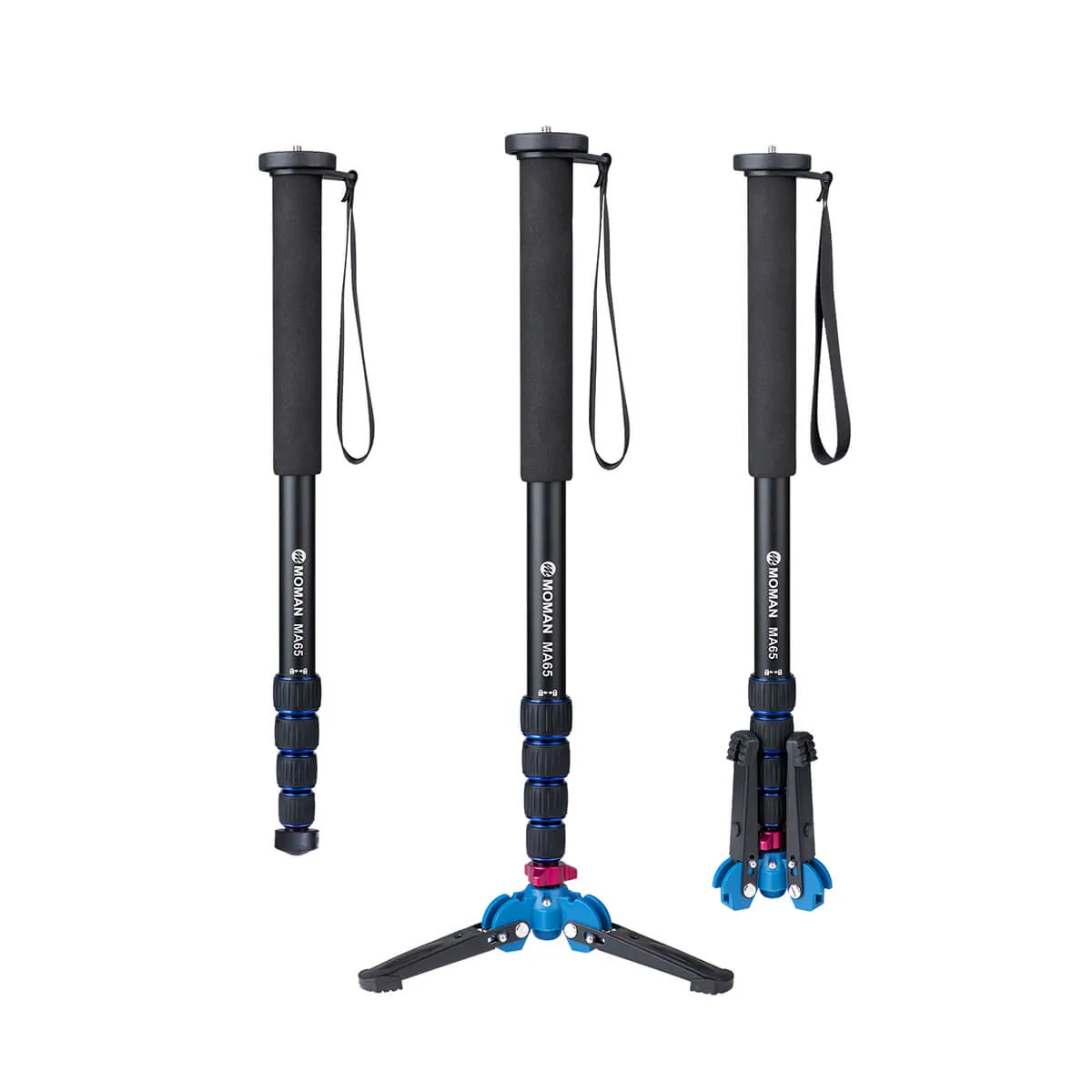 Moman MA65 Monopod Hiking Stick Aluminum Made
