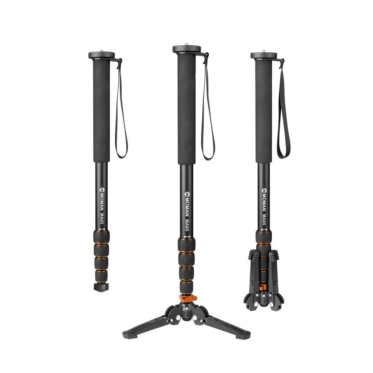Moman MA65 Monopod Hiking Stick Aluminum Made
