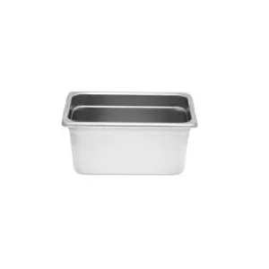 Ninth Size 4" Deep 24 Gauge Stainless Steel Anti Jam Pans