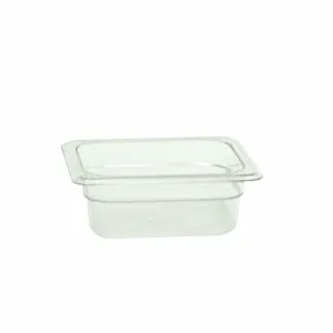 Thunder Group PLPA8162 Sixth Size 2 1/2" Deep Polycarbonate Food Pan