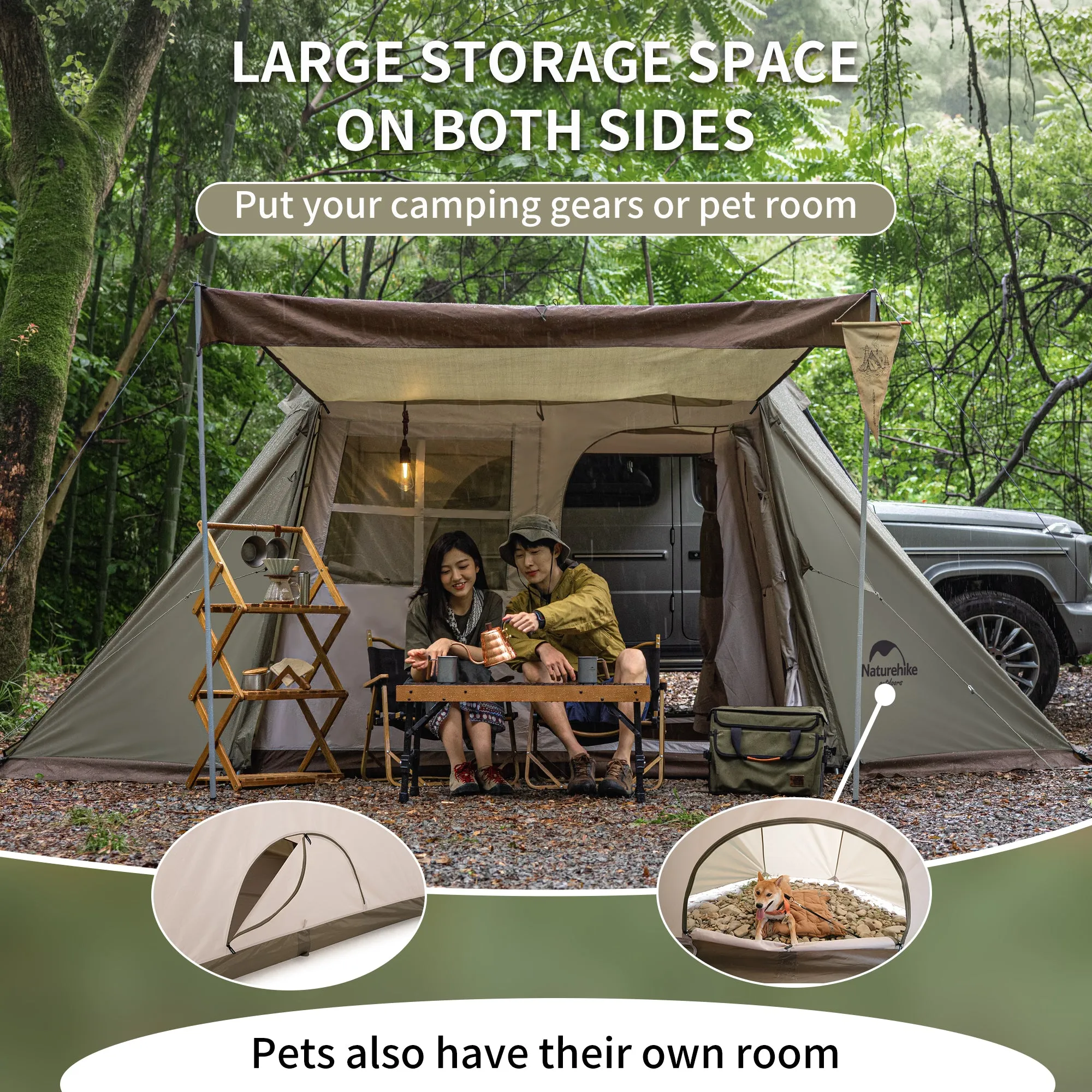 Village 5.0 4-Person Instant Tent