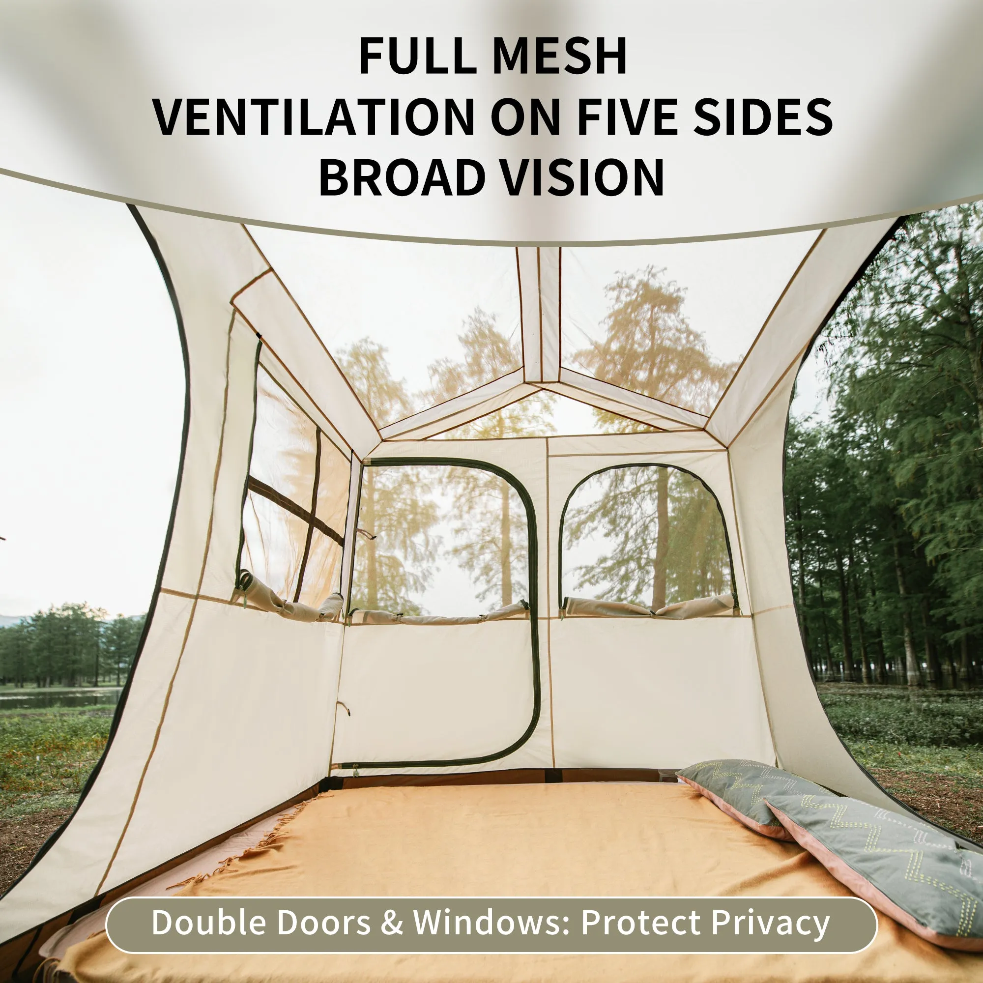 Village 5.0 4-Person Instant Tent