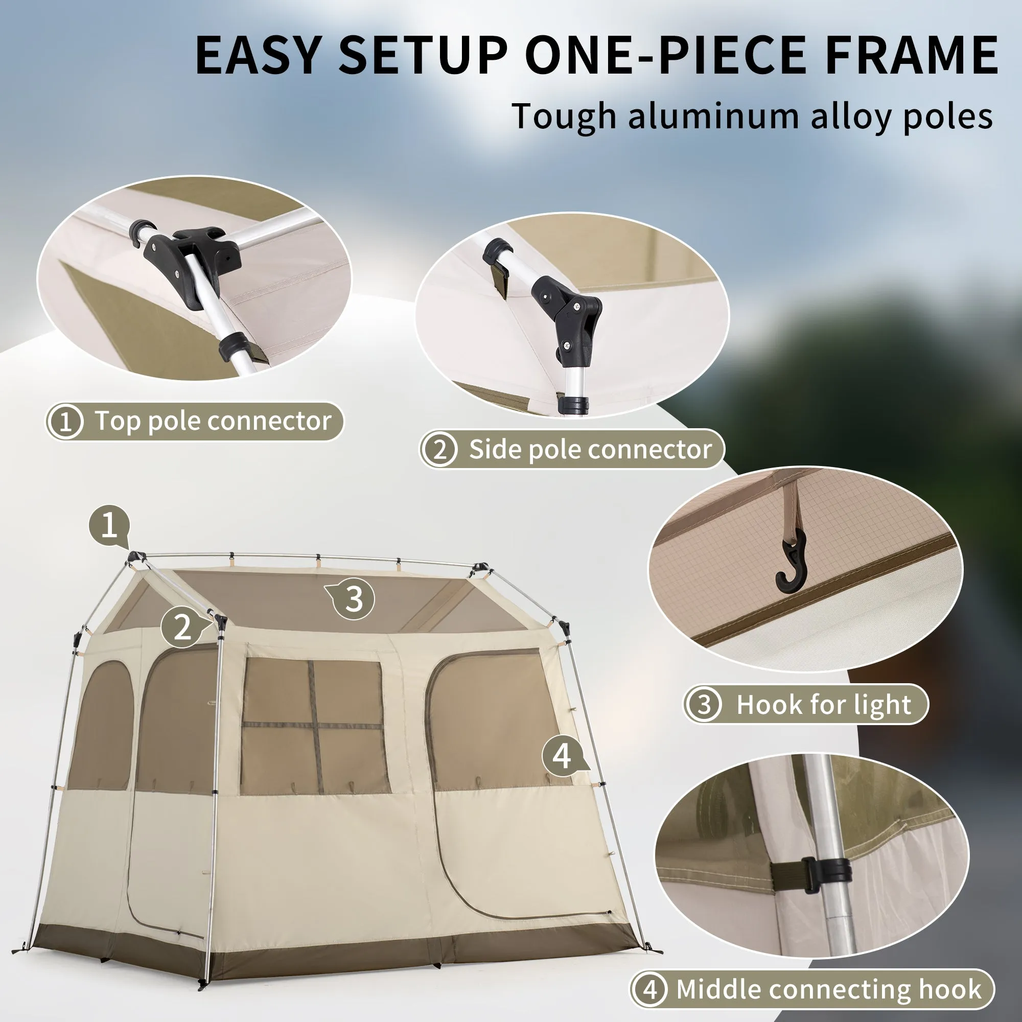 Village 5.0 4-Person Instant Tent