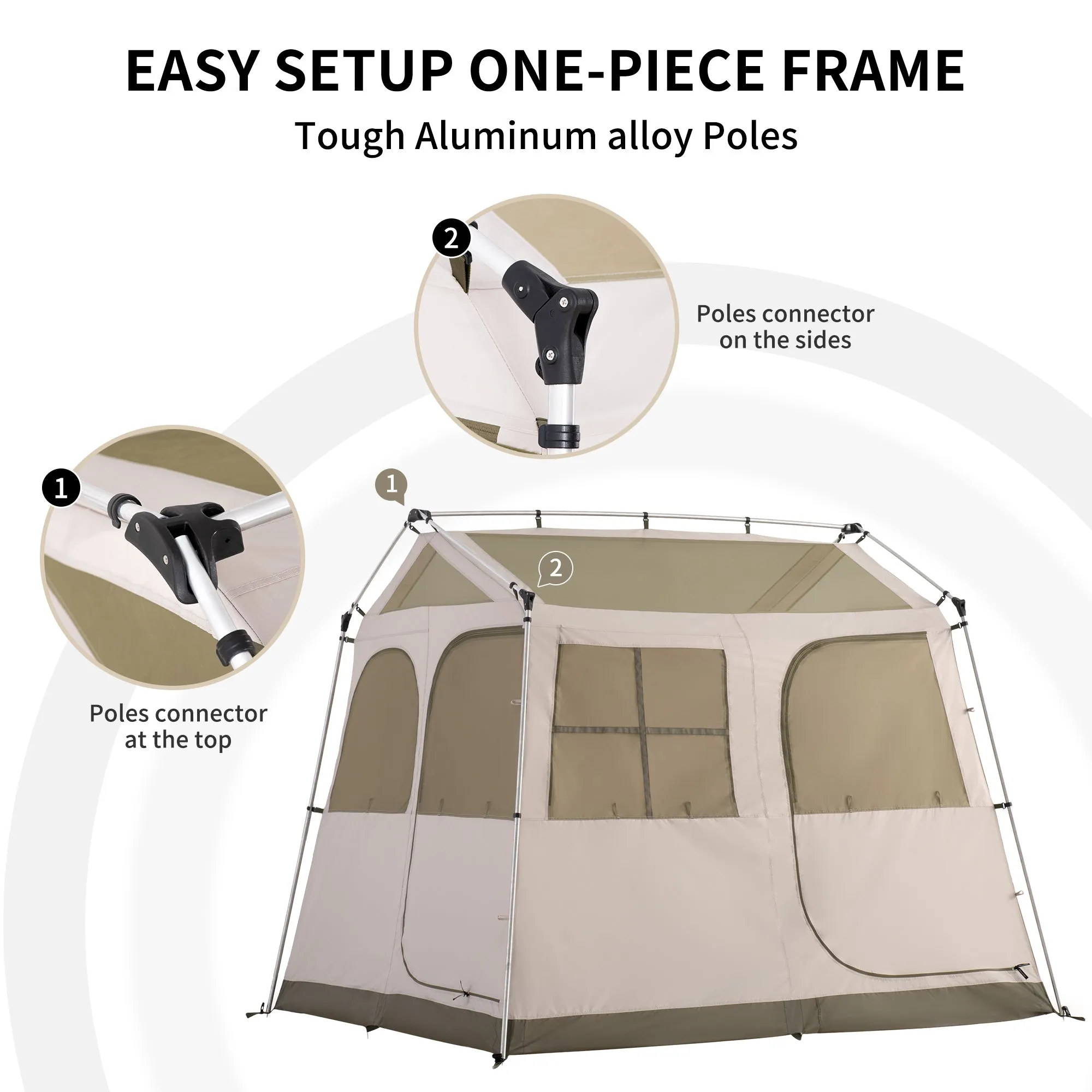 Village 5.0 4-Person Instant Tent
