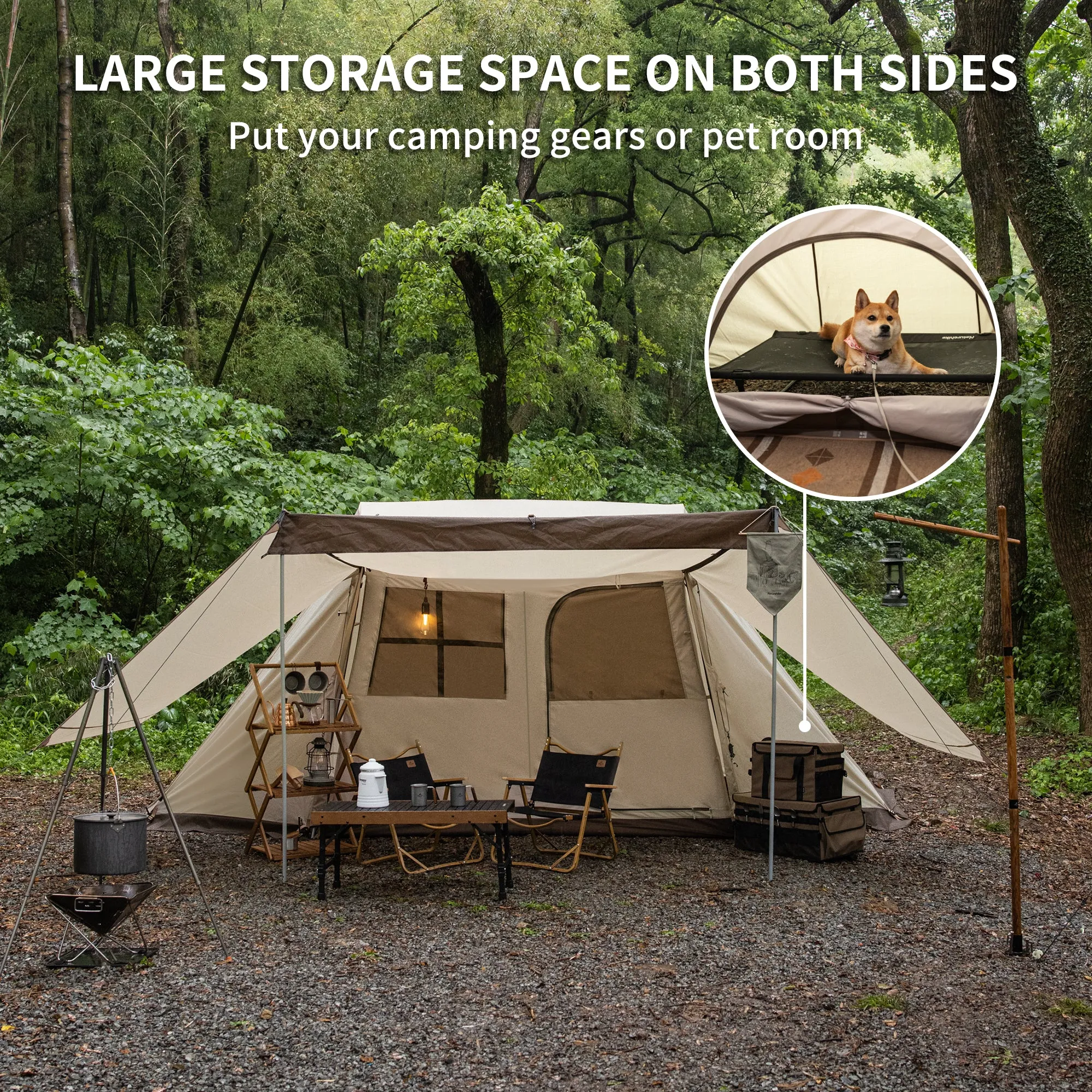 Village 5.0 4-Person Instant Tent