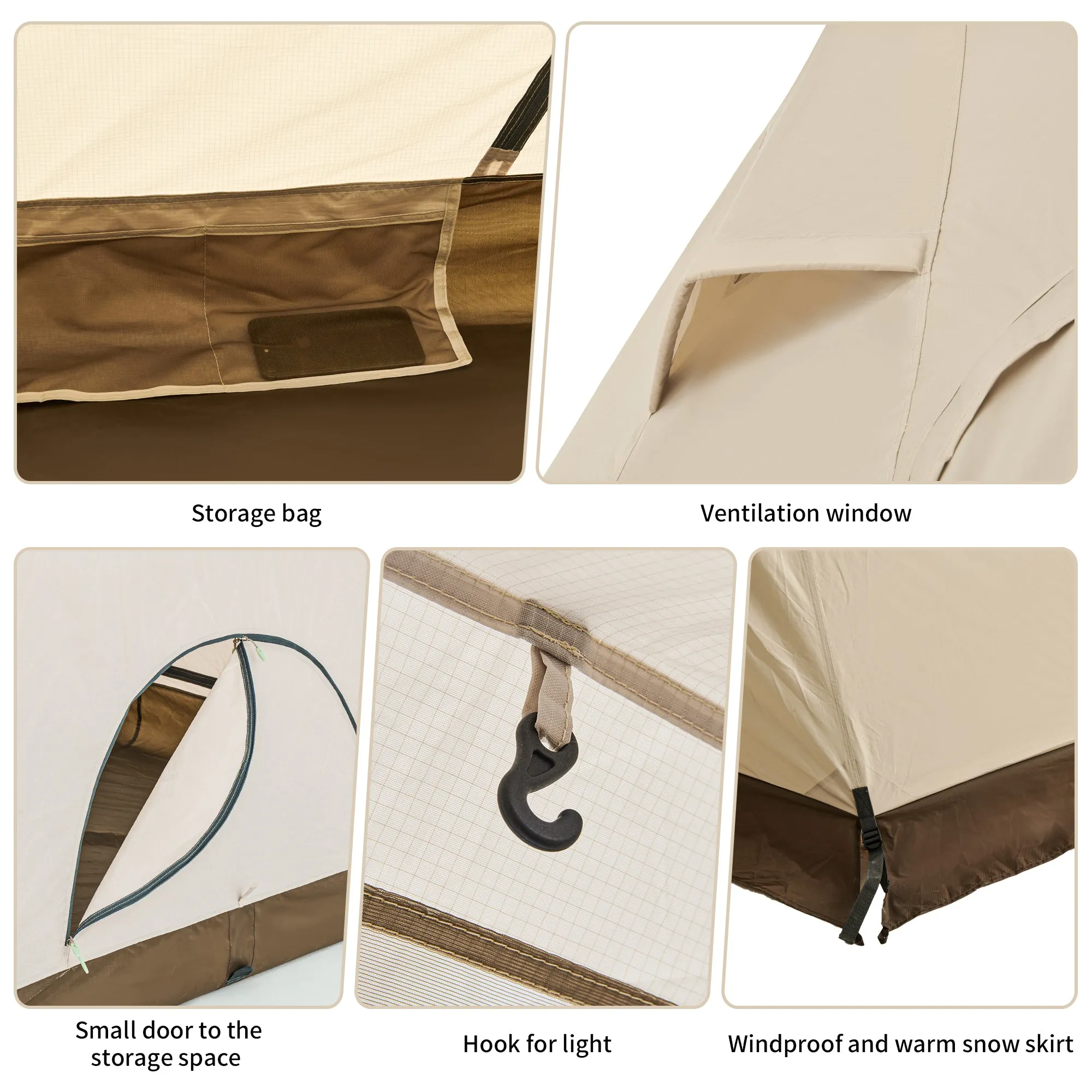 Village 5.0 4-Person Instant Tent