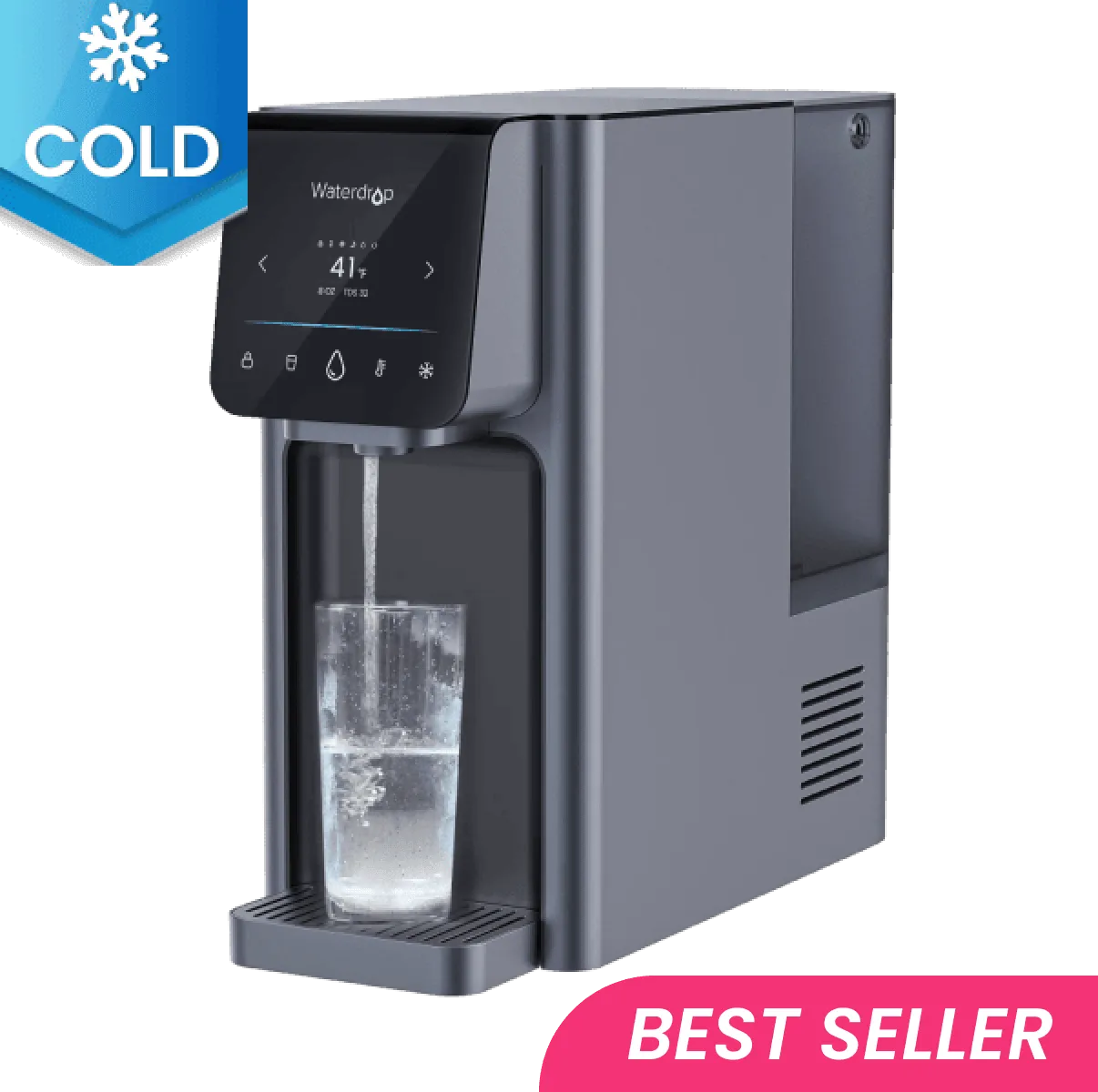 Waterdrop Reverse Osmosis Hot Cold Water Dispenser,  A1